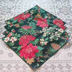 Christmas Dinner Napkins (4)